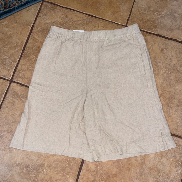 Zara Other - Zara | NWT! Men’s Linen Wide Short Fit Shorts Size: Medium